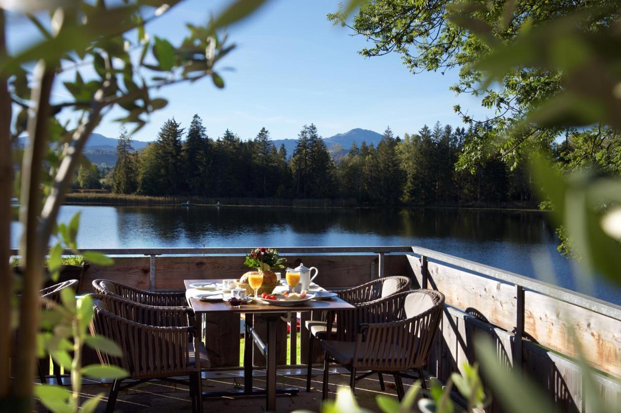 Hotel-Pension Seebad "Seegenuss-Natur-Spa" Sulzberg Eksteriør bilde