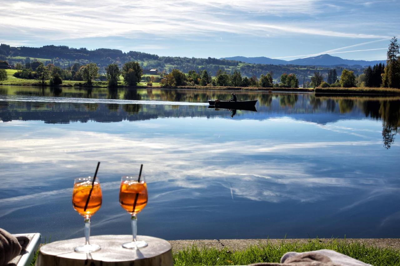 Hotel-Pension Seebad "Seegenuss-Natur-Spa" Sulzberg Eksteriør bilde
