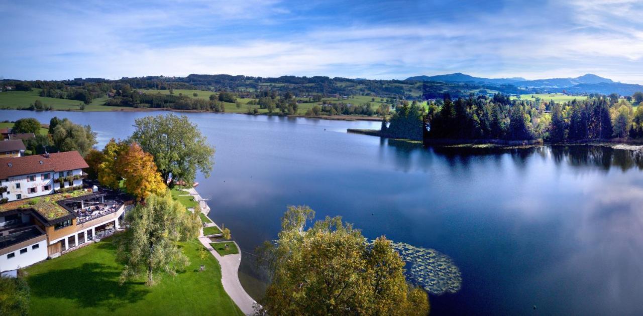 Hotel-Pension Seebad "Seegenuss-Natur-Spa" Sulzberg Eksteriør bilde