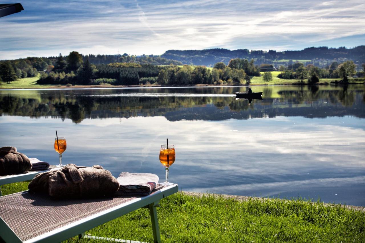 Hotel-Pension Seebad "Seegenuss-Natur-Spa" Sulzberg Eksteriør bilde