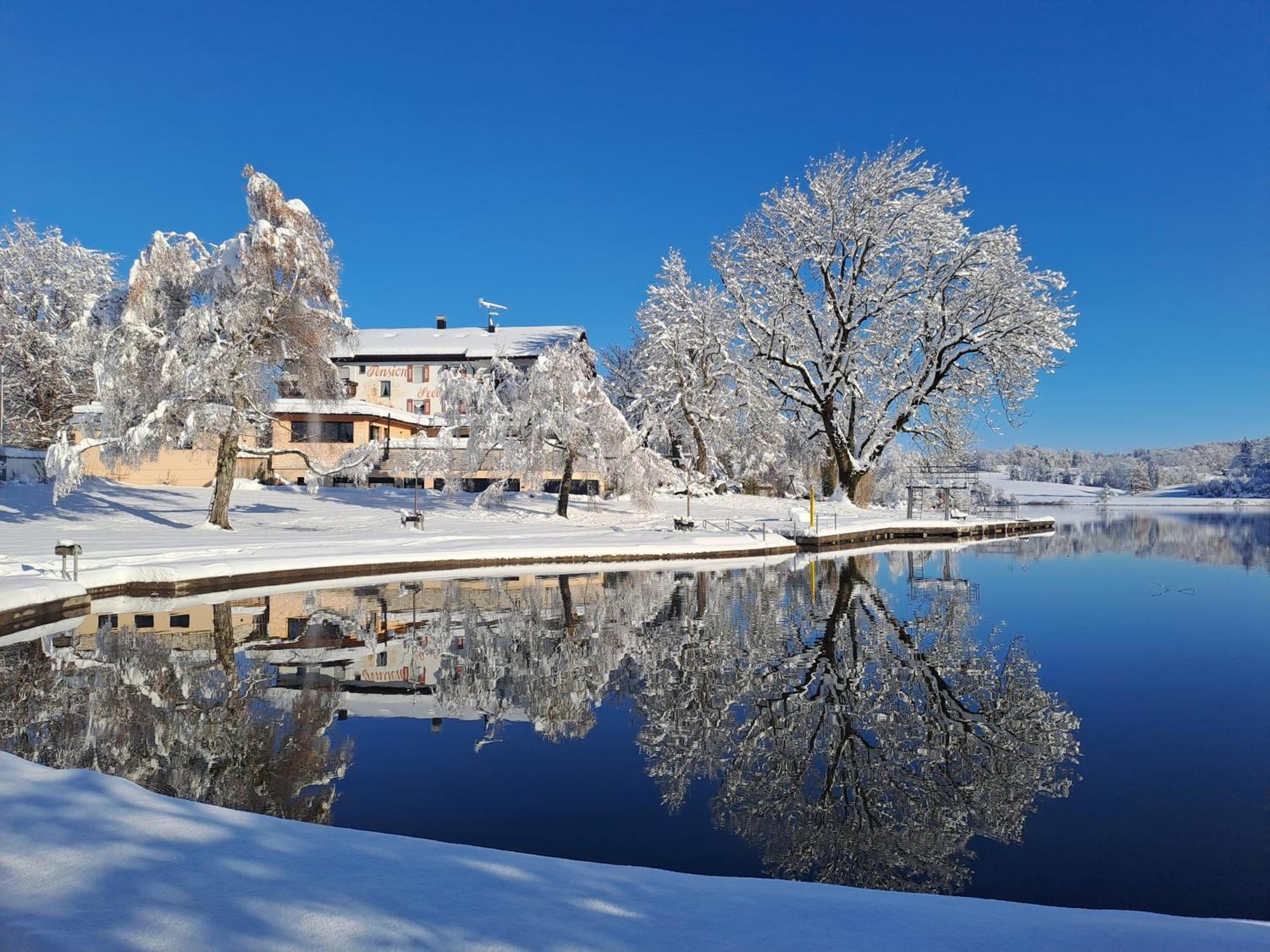 Hotel-Pension Seebad "Seegenuss-Natur-Spa" Sulzberg Eksteriør bilde